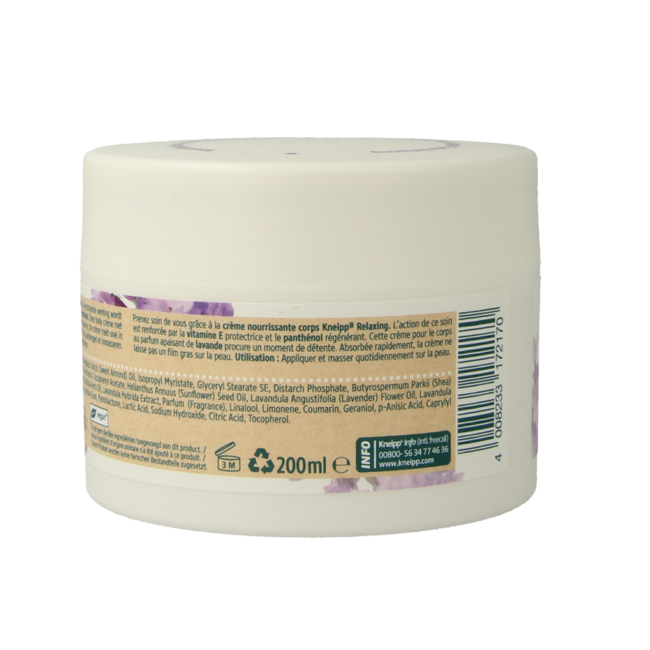 Kneipp Relaxing Körpercreme 200 ml