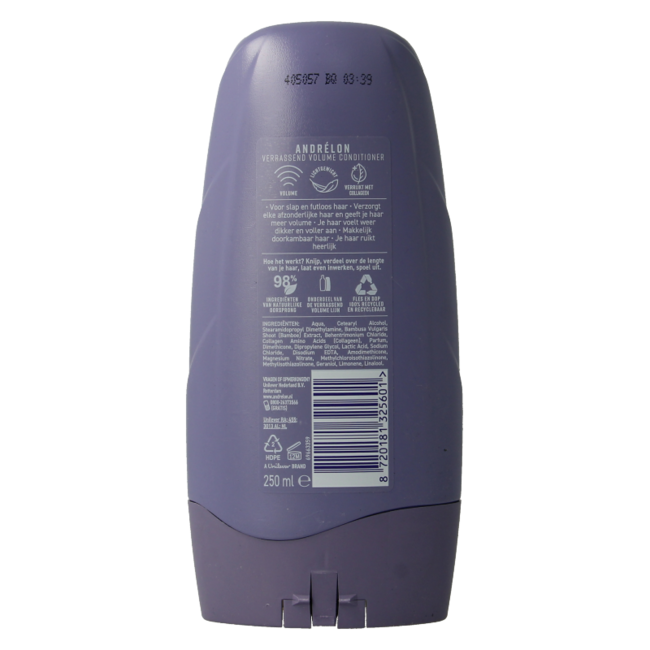 Balsamo Andrelon Volume Sorprendente 250 Millilitri