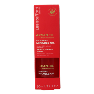 Lee Stafford Olio miracoloso nutriente all'olio di Argan Lee Stafford 50 Millilitri