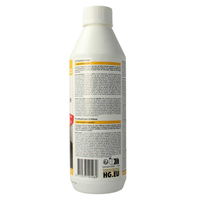 HG Nettoyant pour friteuse 500 ml