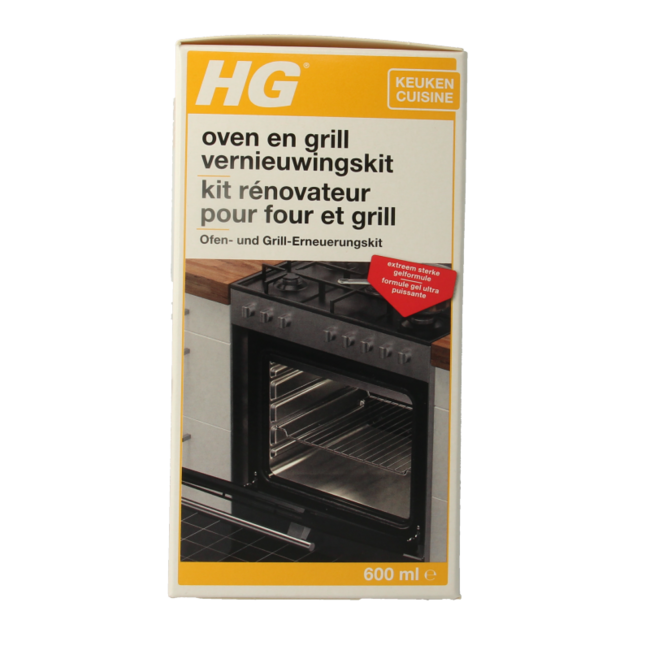 Kit di Rinnovamento HG per Forno e Grill 600 Millilitri