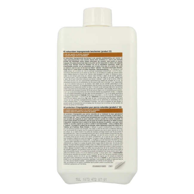 HG Naturstein Imprägnier-Schutz 1 Liter