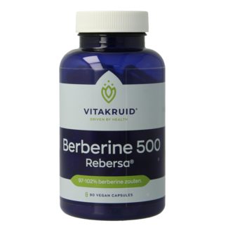 Vitakruid Berberina 500 Rebersa 97-102% sales de berberina 90 cápsulas vegetales