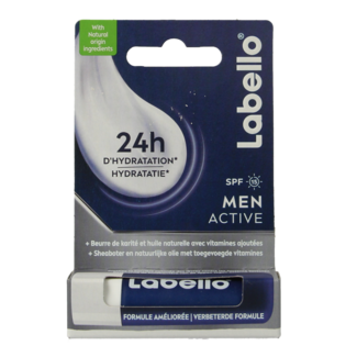 Labello Labello Men Active Blister LSF15 4,8 Gramm