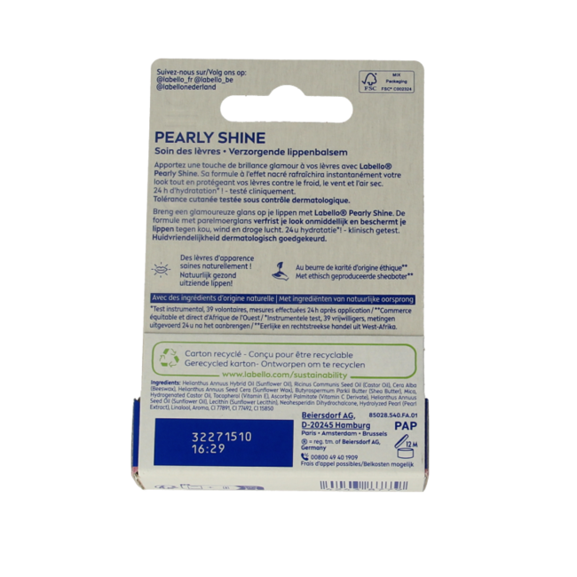 Labello Pearl & Shine Blister 4.8g