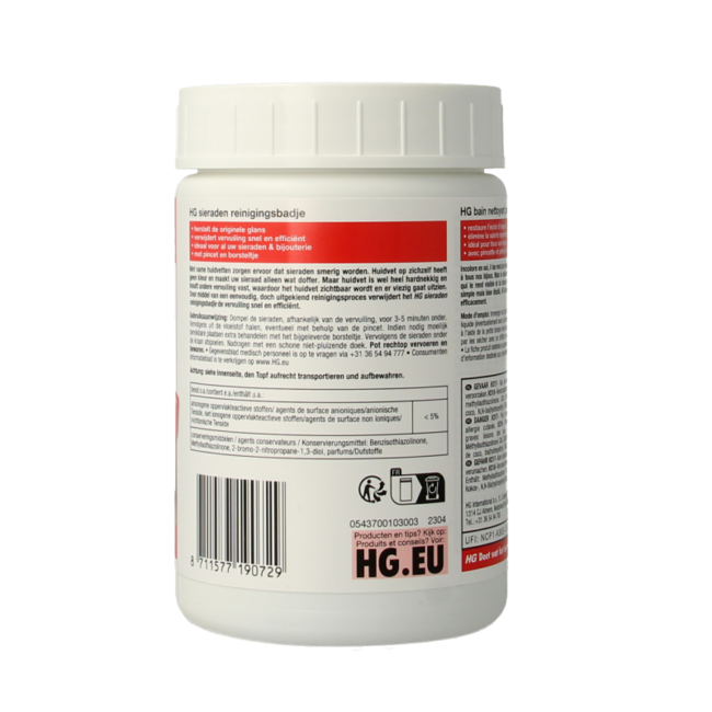 Bagno Detergente per Gioielli 300 Millilitri