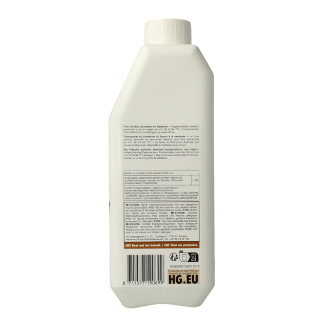 HG Nettoyant pour pierres naturelles sans traces 1 litre