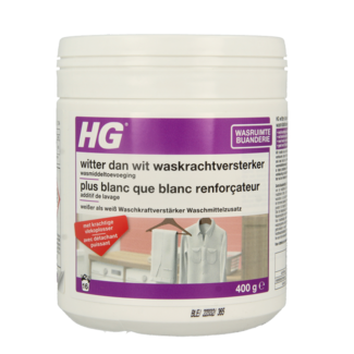 HG Whiter than white laundry booster 400 Gram