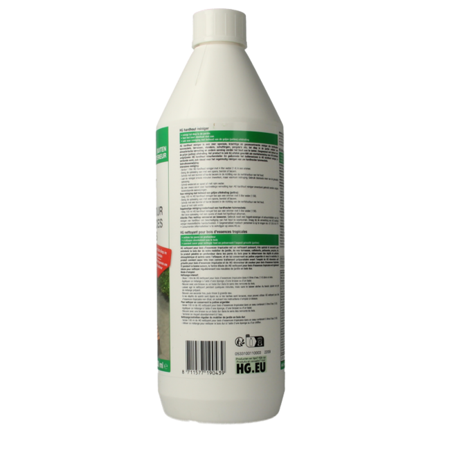 HG Limpiador de madera dura 1 Litro
