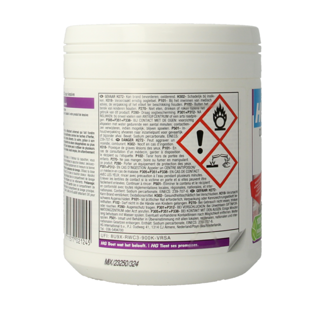 HG Oxi stain remover 500 Gram