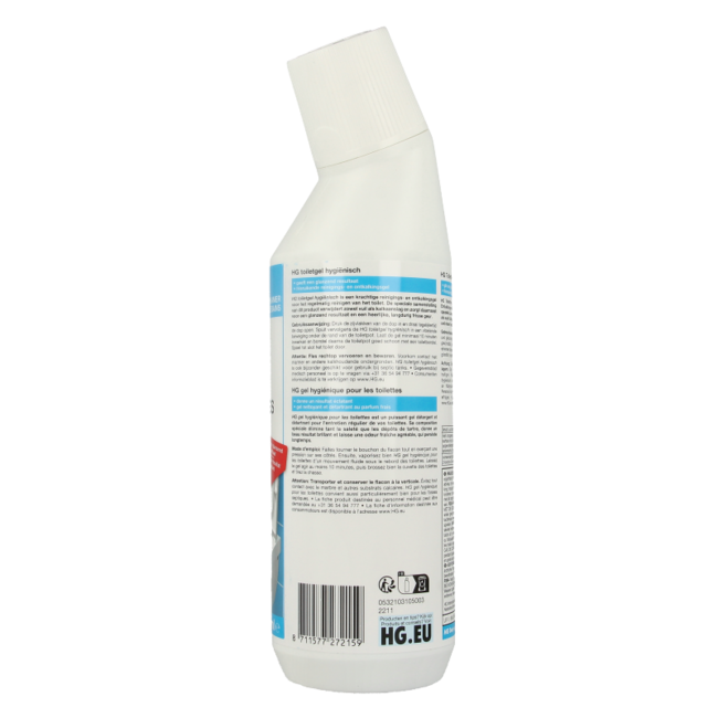 Hygienic toilet gel 500 ml