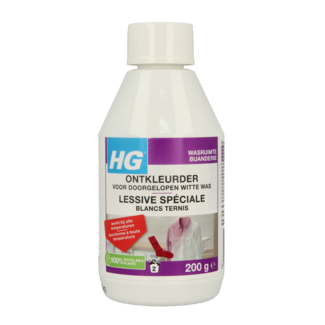 HG HG Decolorante para ropa blanca desteñida 200 gramos