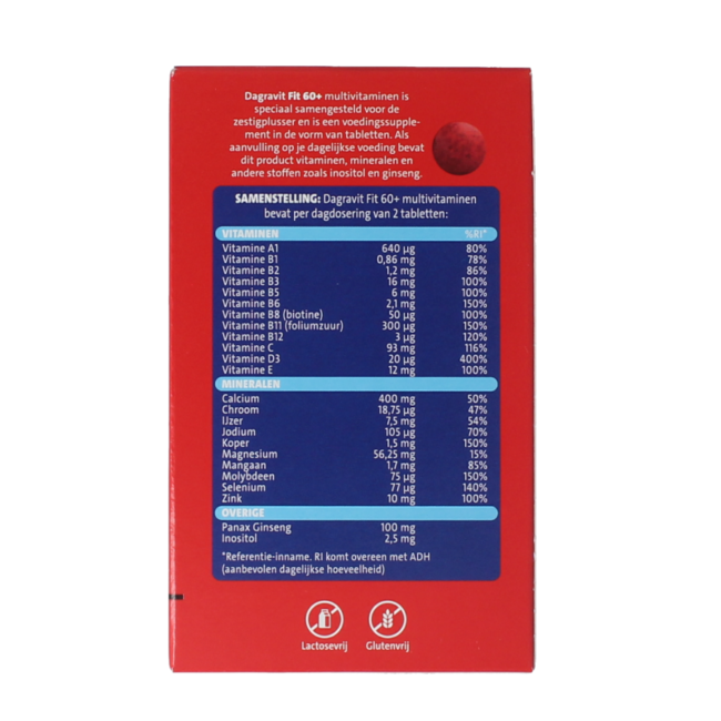 Totaal 30 vital 60+ 60 Tabletten