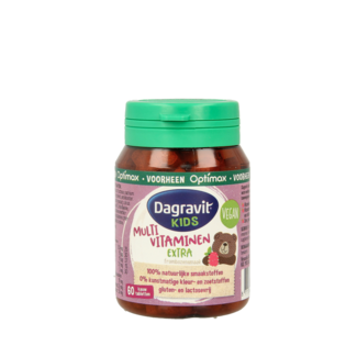 Dagravit Natural kids framboos 60 comprimés