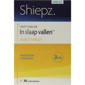 Shiepz Shiepz Sneller in slaap 30 Comprimidos