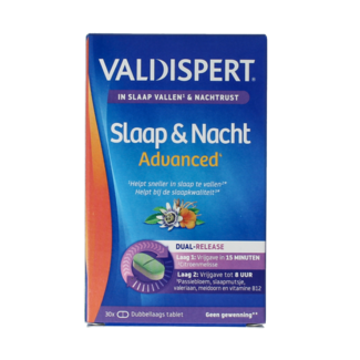 Valdispert Slaap & nacht advanced 30 Comprimidos