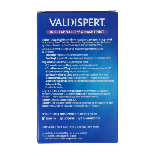 Slaap & nacht advanced 30 Comprimidos
