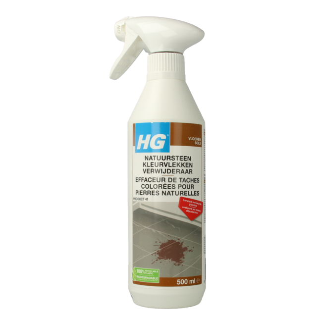 HG Détachant pour taches colorées pierre naturelle 500 ml