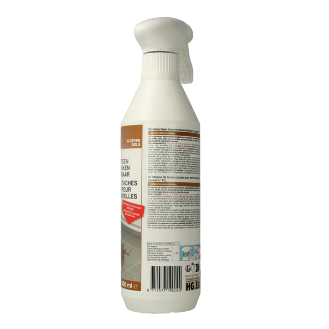 HG Natural Stone Colour Stain Remover 500 Millilitres