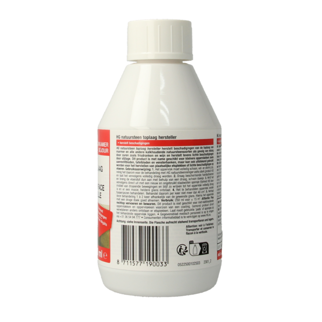 HG Ripristino Strato Superficiale Pietra Naturale 250 Millilitri
