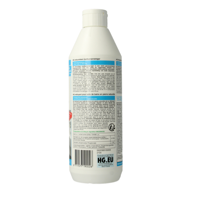 HG Nettoyant pour salle de bains en pierre naturelle 500 ml