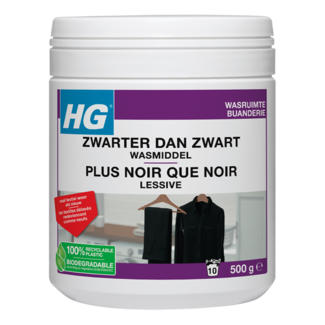 HG HG Detergente más negro que el negro 500 g