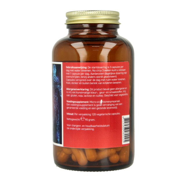 All Natural Probiotica basis 120 Vegetarian capsules