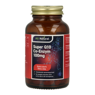 All Natural Super Q10 100mg Tutto Naturale 60 Capsule