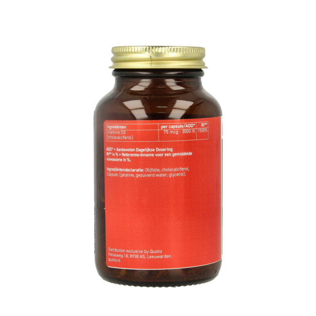 Vitamina D3 Tutta Naturale 75mcg 30 Capsule