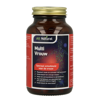 All Natural Multi vrouw 90 Capsules