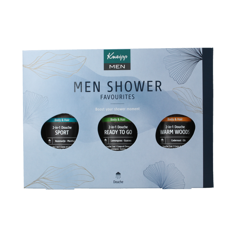 Kneipp Cofre Men Shower Favourites 3 uds