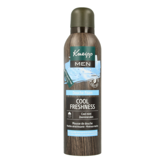 Kneipp Men douche foam cool freshness cool mint zeeminera 200 Milliliter