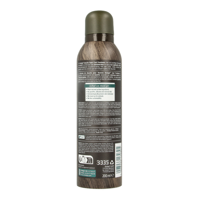 Kneipp Men espuma de ducha frescor intenso menta fresca minerales marinos 200 mililitros