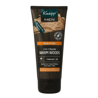 Kneipp Kneipp Men Body & Hair 2-in-1 Dusche Warm Woods 200 Milliliter