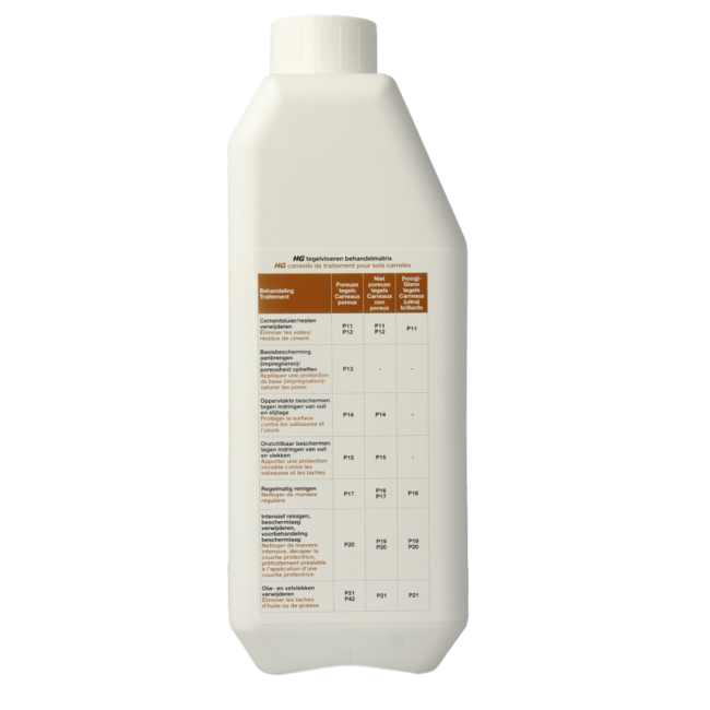 HG Tile cement grout remover 1 Litre