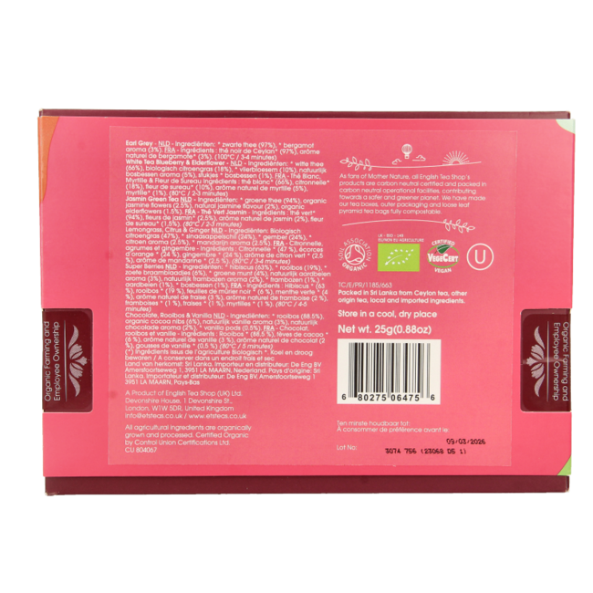 English Tea Shop Organic Classic Tea, 12 Bags