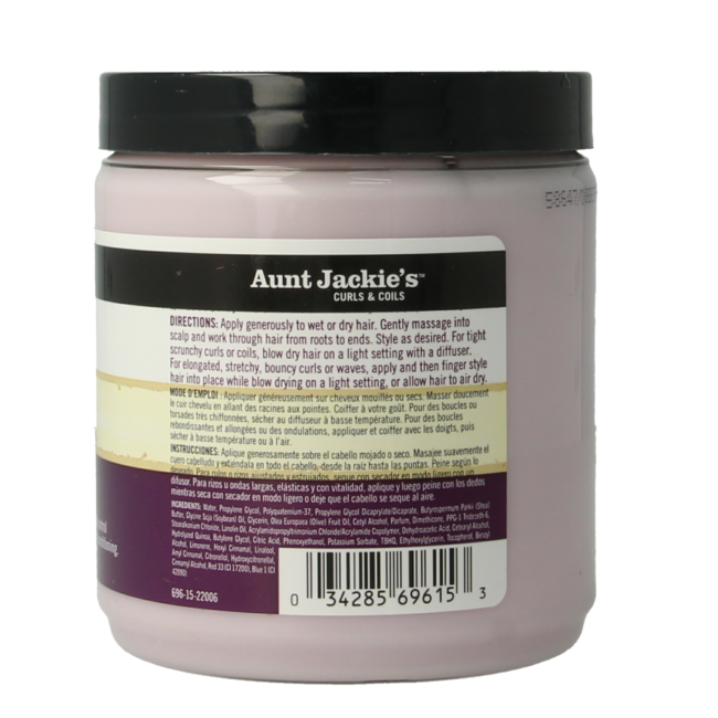 Aunt Jackie's Curl lala custard 430 Millilitres