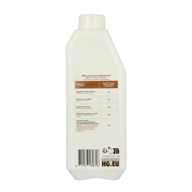 HG Nettoyant pour sols synthétiques 1 litre
