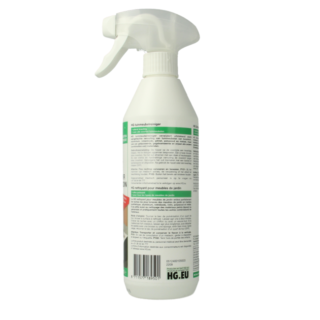 Detergente per Mobili da Giardino HG 500 Millilitri
