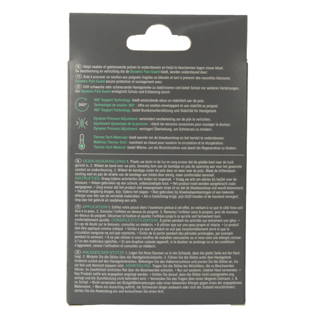 Fascia da polso sportiva regolabile 1 Pezzo