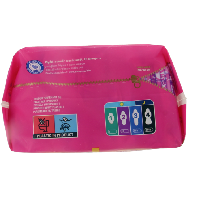 Always Maandverband platinum long 40 Stuks