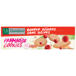 Damhert Damhert Raspberry cookies 90 Gram