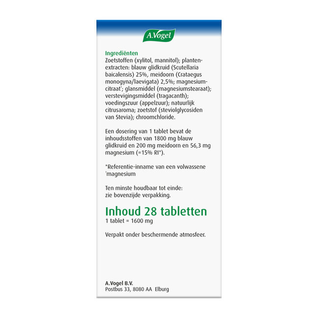 A.Vogel Focus & Concentration 28 Chewable Tablets