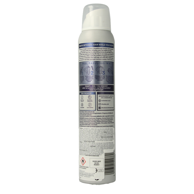 Batiste Dry Shampoo overnight deep cleanse 200 Millilitres