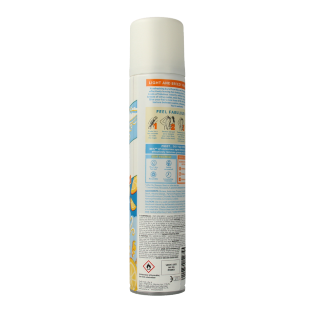Champú en seco fresh 200 mililitros