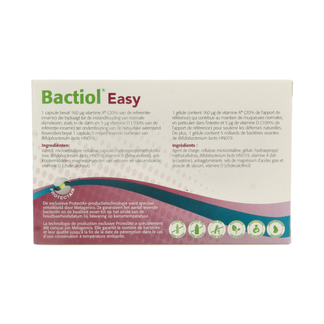 Metagenics Bactiol easy 60 Capsules