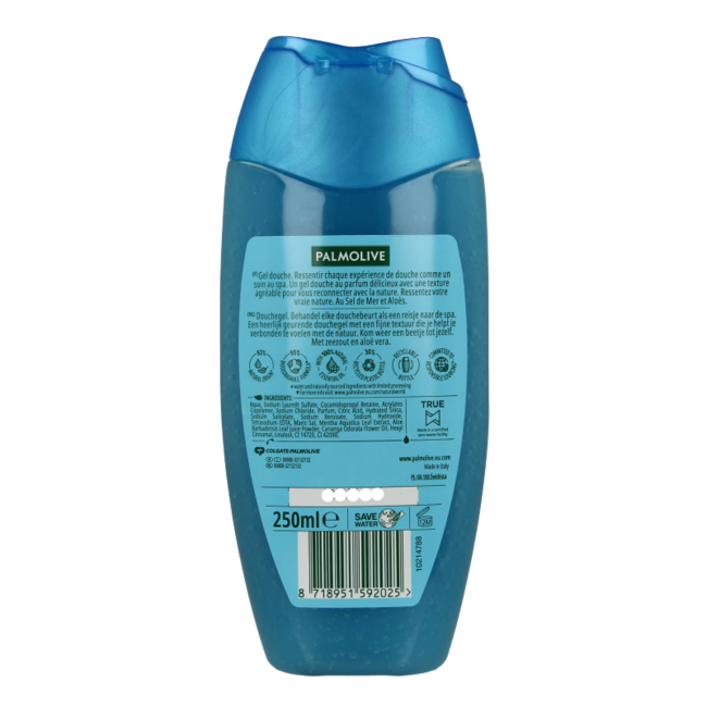 Palmolive Shower Gel wellness massage 250 Millilitres