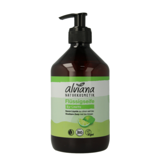 Alviana Alviana Liquid soap lime 500 Millilitres