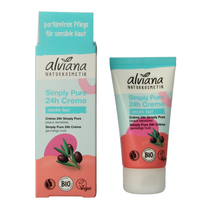Alviana Simply pure 24h Creme 50 Milliliter