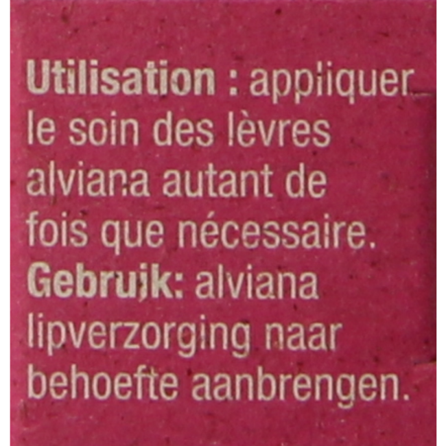 Manteca labial Alviana Soft con manteca de cacao 5 g